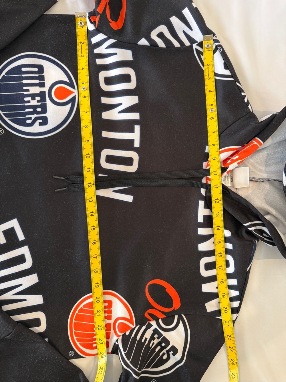 Edmonton Oilers NHL Men’s L All Over Print Pullover Hoodie Officially Licensed - Picture 7 of 12